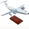 Lockheed C-5 C5 Galaxy USAF White-Gray Color Scheme Desktop Display Airplane Model Scale: 1/150 view 1