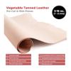 ELW 9-10 oz (3.6-4mm) Thickness Weight 10"x24" Vegetable Tanned Leather Cowhide Grade AB Full Grain Leather for Tooling, Carving, Engraving, Molding, Embossing, Stamping, & Dyeing view 2