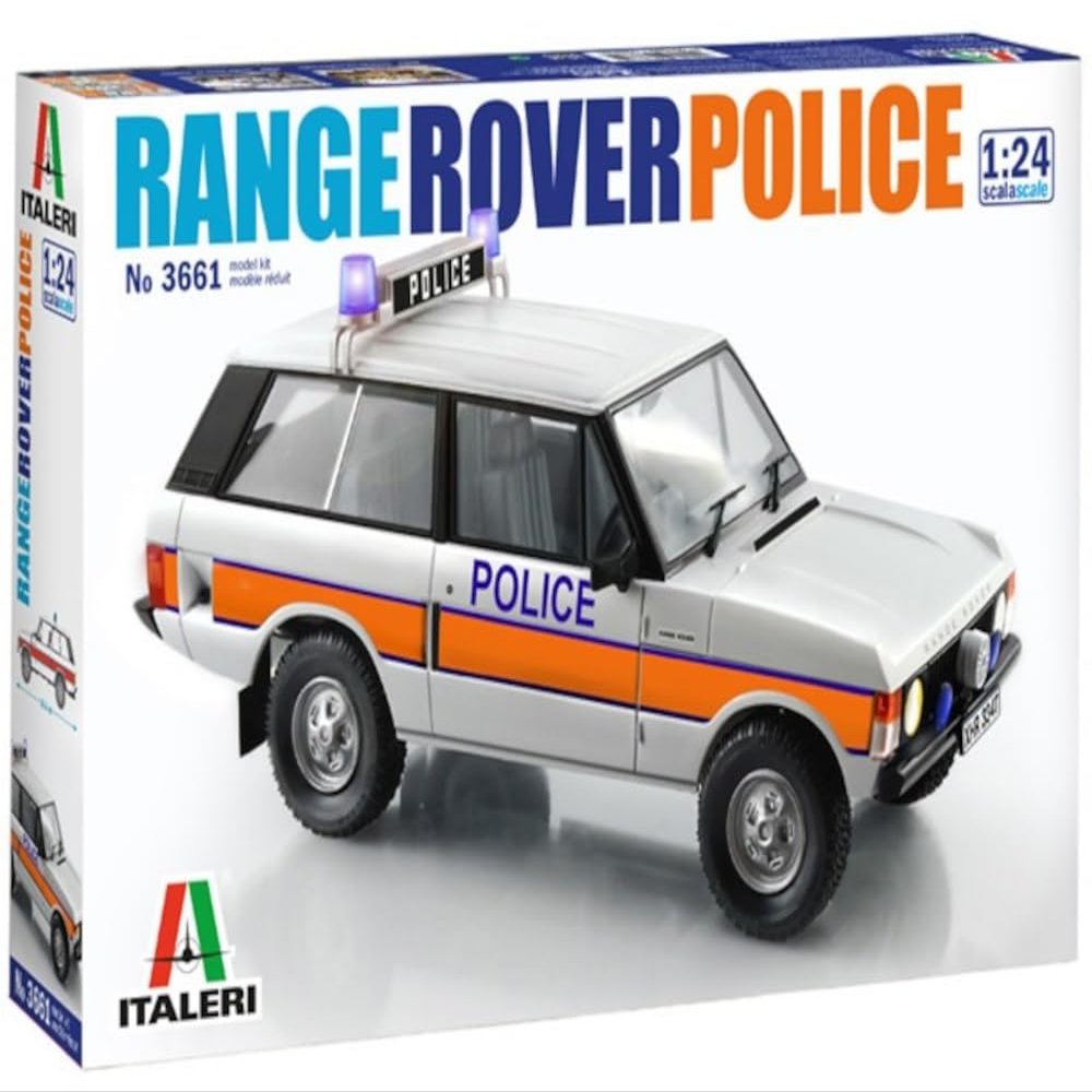 Platz ITALERI IT3661 1/24 Range Rover Police Car Plastic Model