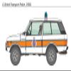 Platz ITALERI IT3661 1/24 Range Rover Police Car Plastic Model view 4
