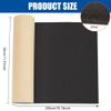 BENECREAT 78.7x11.8inch Adhesive EVA Foam Roll, 2mm Black Adhesive EVA Foam Sheets Cosplay Foam Crafts for Art Supplies Paper Scrapbooking view 2