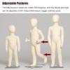 HDYZJQ Flexible Full Body Mannequin, 1-14 Years Old, Foam Styrofoam Sewing Manikin, for Kids Boys Girls Baby Toddlers Clothes Display(2 Years Old(78cm)) view 4