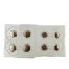 Cross Key ABXY Button Membrane Button Stickers Conducting for Nintendo 3DS New 3DS XL LL Controller (for 3DS LL XL) view 1
