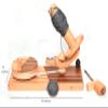 Rosewood & Steam Beach Wood Yarn Winder Handcrafted Yarn Swift for Knitting and Crochet by Naina Wood handicrafts view 4