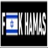 F.uck Hamas Israel Flag Bumper Sticker Support Israel in Hamas War view 1
