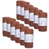 Makromecity, 12 Skeins of Single Strand Macrame Cord 3 mm x 100 Yards (300 feet) 3mm Single Strand Natural Cotton Cord for Macrame Art & Crafts for Wall Hangings Recycled Cotton (Brick, 12 Skeins) view 1