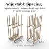 UNZERO Art Storage Rack - Canvas & Paper Storage Stand with Handle & Caster Wheels for Art Studios & Gallery view 4