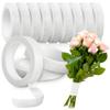 Max Shape 12 Rolls 1/2 Inch 30 Yard Floral Tapes for Bouquet Stem Wrapping, Green Floral Tape for Floral Arranging Craft Projects Corsages, Wedding Bouquet White view 1