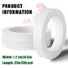 Max Shape 12 Rolls 1/2 Inch 30 Yard Floral Tapes for Bouquet Stem Wrapping, Green Floral Tape for Floral Arranging Craft Projects Corsages, Wedding Bouquet White view 2