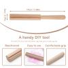 Yarn Cutter Tool, Handcraft Wooden Hook Tool Latch Yarn Cutter DIY Latch Hook Tool for Tapestry Carpet Rug Making DIY Embroidery Crafts view 4