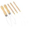 Beaupretty 25pcs Diy Bead Needles Bead Stringer Tool Effortless Needle Threading Threader for Hair view 2
