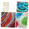 Beaupretty 25pcs Diy Bead Needles Bead Stringer Tool Effortless Needle Threading Threader for Hair view 4