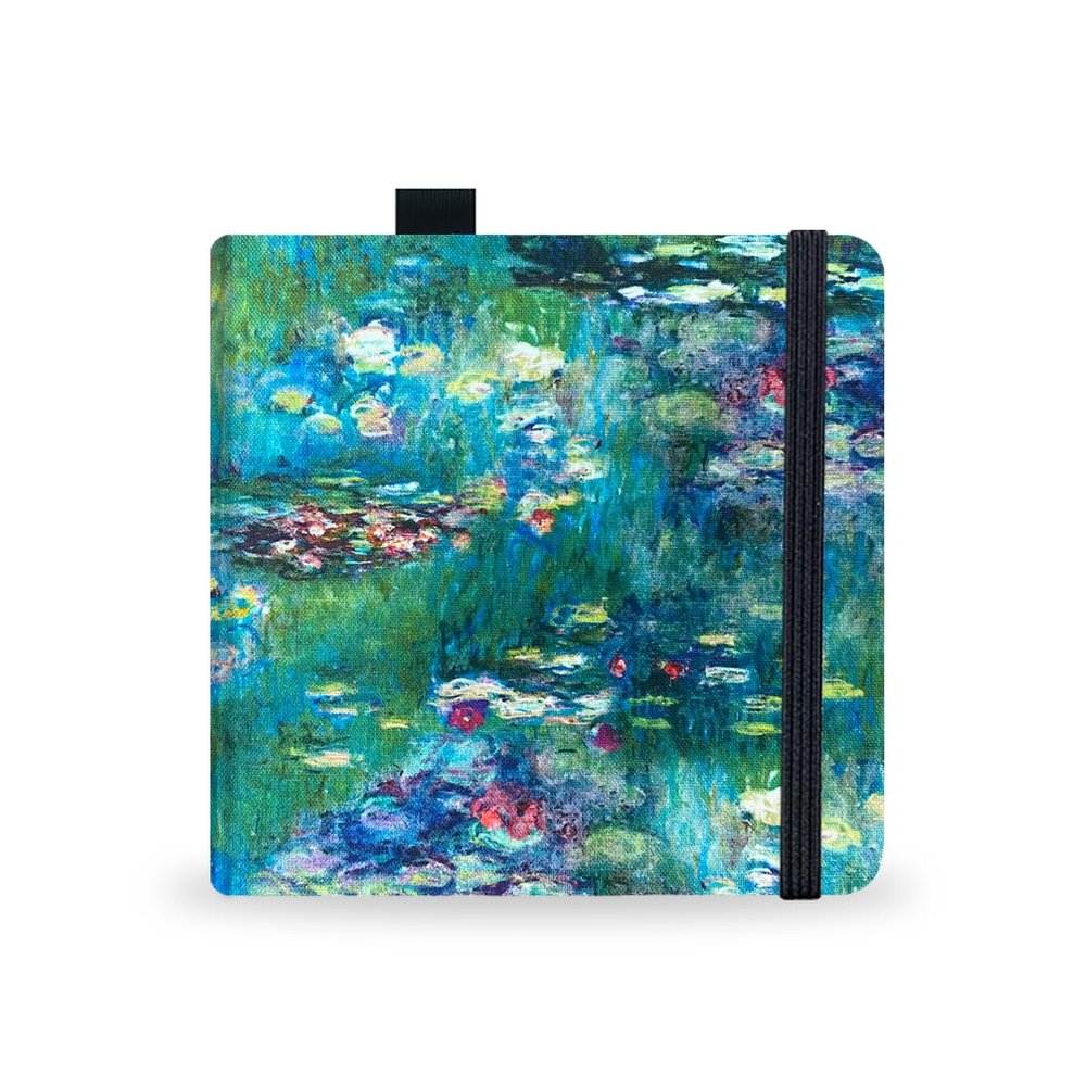 Watercolor Paper Sketchbook,5x5 Inch Mixed Media Notebook,140lb/300gsm Artist Heavyweight Paper,20 Sheets Small Travel Drawing Journal for Adults,Painting,Watercolors,Art Supplies,Oil Painting Pond