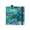 Watercolor Paper Sketchbook,5x5 Inch Mixed Media Notebook,140lb/300gsm Artist Heavyweight Paper,20 Sheets Small Travel Drawing Journal for Adults,Painting,Watercolors,Art Supplies,Oil Painting Pond view 1