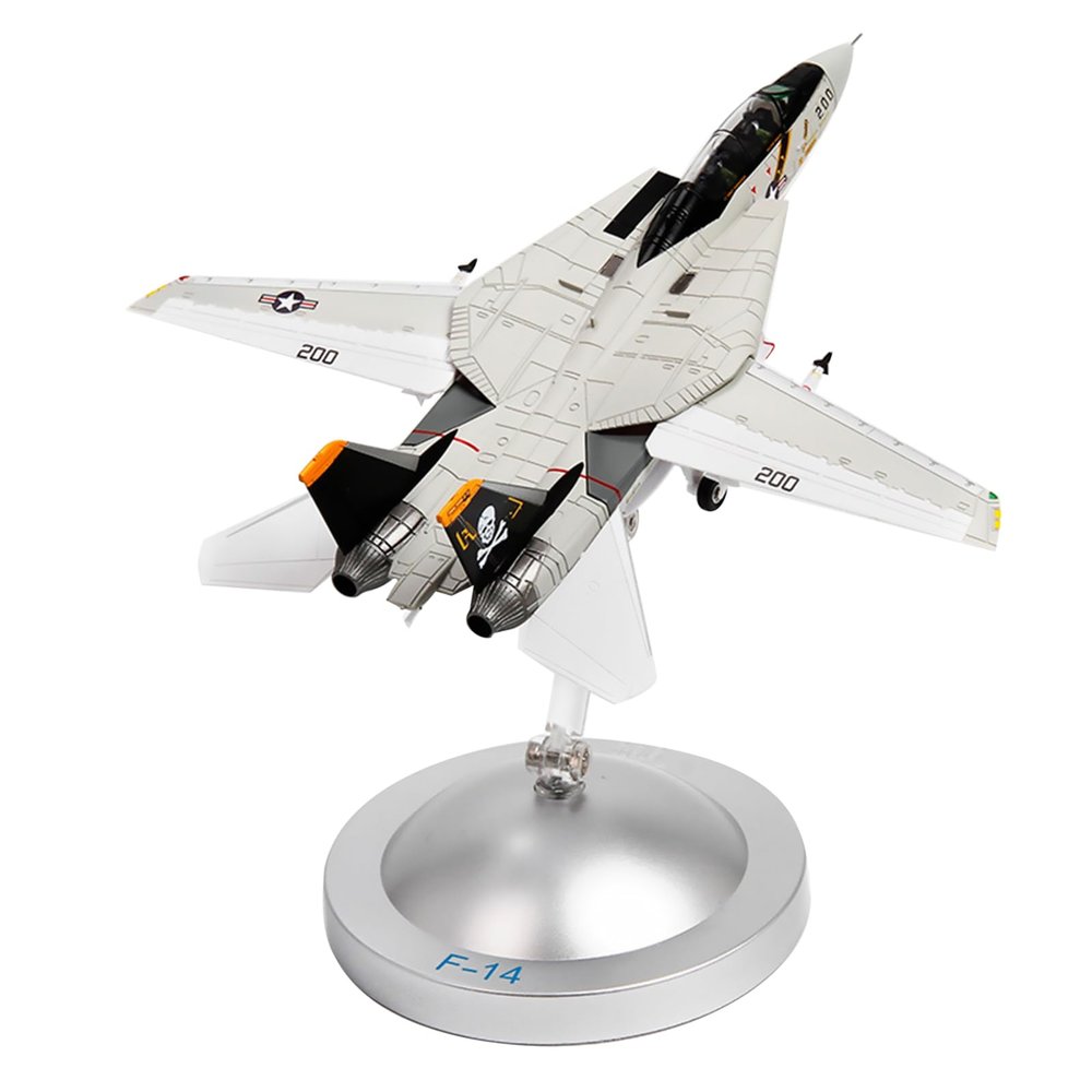 DAGIJIRD F-14A Tomcat Fighter Model Alloy Fighter Attack Military Model 1/100 Scale Home Office Decoration Gifts