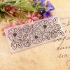 Stencils for Card Making,15x3cm Embossing Folder Plastic Template for Scrapbooking Craft Photo Album Card Holiday Handmade Decor Supplies Style 4 view 1