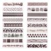 Stencils for Card Making,15x3cm Embossing Folder Plastic Template for Scrapbooking Craft Photo Album Card Holiday Handmade Decor Supplies Style 4 view 3