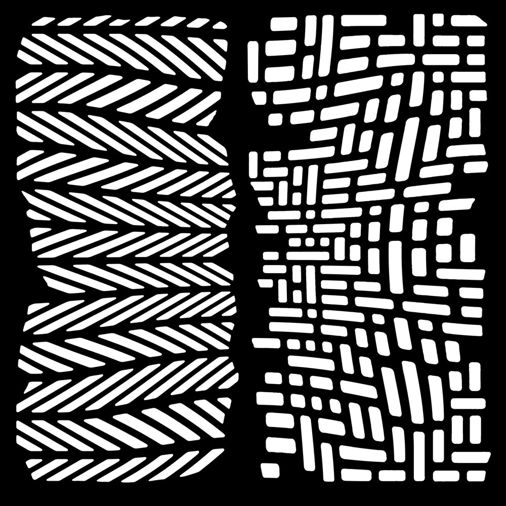 Woodware Stencil 6"X6"-Pampa FRST081