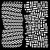 Woodware Stencil 6"X6"-Pampa FRST081 view 1