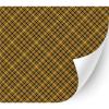 HTV4U Puff Plaid & Checker Box Patterned Heat Transfer Vinyl (Mustard Tartan, 20" x 5 Yards) - 3D Iron on Vinyl Paper, Graphic Design Printed Patterns for Special Event view 1