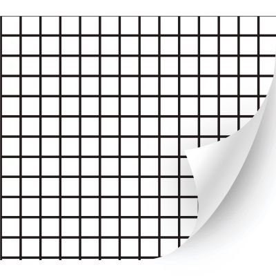 HTV4U Puff Plaid & Checker Box Patterned Heat Transfer Vinyl (White Squares, 20" x 1 Yard) - 3D Printed Heat Press Paper, Iron on Vinyl, Graphic Design for T-Shirt, DIY