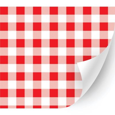HTV4U Puff Plaid & Checker Box Patterned Heat Transfer Vinyl (Buffalo Plaid Red and White, 20" x 1 Yard) - 3D Printed, Heat Transfer Paper, Iron on Vinyl, Printed Patterns for Shirt, Heat Press