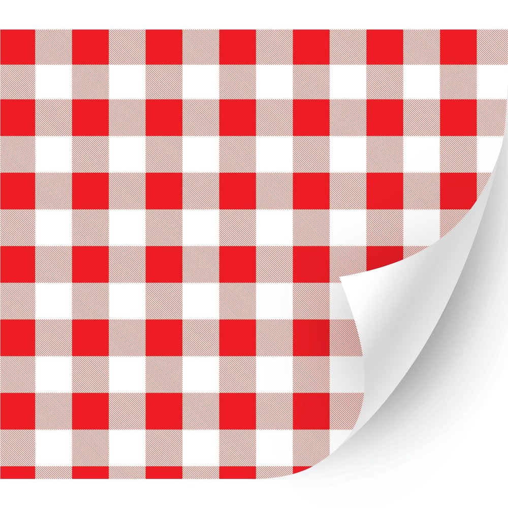 HTV4U Puff Plaid & Checker Box Patterned Heat Transfer Vinyl (Buffalo Plaid Red and White, 20" x 1 Yard) - 3D Printed, Heat Transfer Paper, Iron on Vinyl, Printed Patterns for Shirt, Heat Press