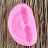 Soap Molds,4.7x2.9cm Rainbow Silicone Mold Baby Birthday Party Cake Decorating Tools Fondant Mold Chocolate Candy Gumpaste Molds Baking Molds view 3