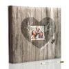 Holoary Self Adhesive Page Scrapbook Photo Album with Metallic Pen for 3x5 4x6 5x7 6x8 8x10 Hand Made DIY 40 pages Albums, Printed Kraft Paper Cover Memory Book (Wood Grain with Window) view 1