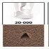 1Pcs Leather Stamping Kit Metal Punch Tool Embossing Pattern For DIY Leather Craft Printing Stamps - (Color: 20-000)