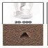 1Pcs Leather Stamping Kit Metal Punch Tool Embossing Pattern For DIY Leather Craft Printing Stamps - (Color: 20-000)