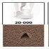 1Pcs Leather Stamping Kit Metal Punch Tool Embossing Pattern For DIY Leather Craft Printing Stamps - (Color: 20-000) view 1