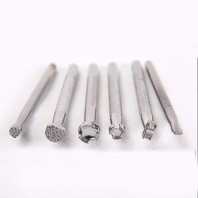 1pcs Leathercraft Carving Different Shape Stamp Punch Set Saddle Making Tools For Leather Craft Working Flower Patterns Shape - Leathercraft Tool Sets - - (Color: E-684S)