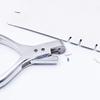 Home DIY Garment Seam Pattern Notcher Pro Designer Tailors Steel Sewing Pliers Punch Maker Pattern Hole Notches Punch Tools - (Color: Grey) view 2