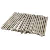 20pcs Metal Leather Printing Tool Alloy Carving Leather Craft Punch Stamps Stamping Leather Working Saddle Making Tools - (Color: Black) view 4