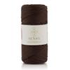 Sensy 1.5mm 164 Yards Polyester Rope 100% Polypropylene Cord Macrame Cord Crochet Bag Cord Macrame Rope Crochet Thread Gift for Knitter (Brown) view 1
