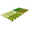 32x Static Grass Model Grass Tufts Way Artificial Grass Miniature Tufts Terrain For Landscape Model Way Miniature Grass Tufts DIY Miniature Landscaping Miniature Model Building Supplies view 2