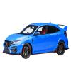 AUTOart 1/18 Honda Civic Type R (FK8) 2021 Racing Blue Pearl Finished Product view 1