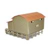 Outland Models Railway Scenery Boat House with Accessories 1:87 HO Scale view 3