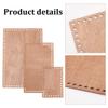 PH PandaHall 3 Sizes Wooden Basket Bases, Rectangular Blank Crochet Bag Bottom Crochet Bottom Accessory for DIY Basket Craft Weaving for Knitters Crocheters Beginners, Length 5.9/9.8/11.8 inch view 4