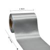 BVIEAKD 4 Inch x 25 Yards SilverSatin Ribbon for Cutting Ceremony Wide Solid Fabric Large Ribbon for Grand Opening Wedding Birthday Party Decoration Bows Chair sash view 3