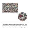 MECCANIXITY 12000 Pcs Bling Crystal Rhinestone Sheet Self-Adhesive Rhinestone Diamond Gems Sticker 9.44x7.87 for DIY Car Decoration Sticker Phone Clothing DIY Craft Rainbow Black White view 3