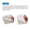 MECCANIXITY 12000 Pcs Bling Crystal Rhinestone Sheet Self-Adhesive Rhinestone Diamond Gems Sticker 9.44x7.87 for DIY Car Decoration Sticker Phone Clothing DIY Craft Rainbow Black White view 4
