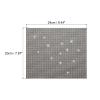 MECCANIXITY Bling Crystal Rhinestone Sheet Self-Adhesive Rhinestone Diamond Gems Sticker 9.44 x 7.87 Inch DIY Car Decoration Sticker for DIY Car Phone Clothing, DIY Craft Dark Black view 2