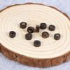 TEHAUX 500pcs Coffee Wooden Spacer Beads 8mm for DIY Jewelry Making, Flat Round Wood Beads with Hole for Bracelets, Necklaces, and Craft Projects view 2