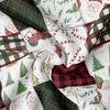 Christmas Bullet Textured Fabric by The Yard Floral Stretch Liverpool - 1 Yard Thick Knit Jersey Fabric for Bows Clothes Sewing (AA1906) view 4