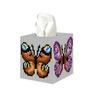 Counted Cross Stitch Kit on Plastic Canvas with Butterflies. Splendid Ornament 5.12x4.72x4.72 inches 164CS. Lovely for Art & Craft Amateurs view 1
