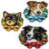 Counted Cross-Stitch Kit on Plastic Canvas with Christmas Animals. 3 Splendid Scenes Different Dimensions 158CS. Plastic Canvas Sheets. Wonderful for Embroidery & Craft Amateurs view 1