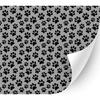 HTV4U Animal Patterned Adhesive Vinyl (Paw Prints, 13.5" x 12") - Window, Glass Decoration, Outdoor DIY Projects, Car Sticker view 1
