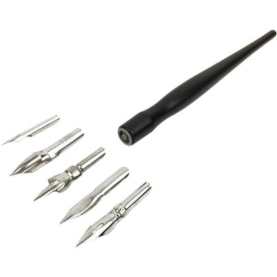 VILLCASE 1 Set Diy Art Pen Accent Color Panel Liner Model Painting Tool Model Painting Pen Drawing Infiltration Line Permeation Plastic Modeling Styling